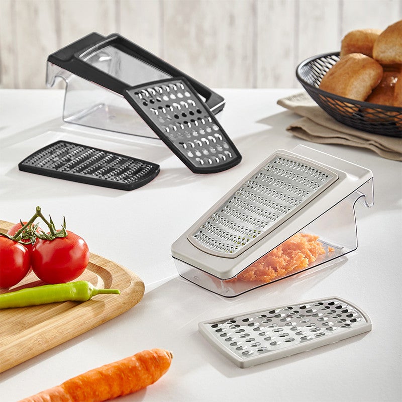 QLUX Horizontal Grater with 550ml Collection Container - Image 2